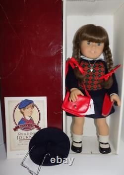 WHITE BODY Molly ORIG BRAIDS Pleasant Co American Girl Doll Meet Accessories BOX