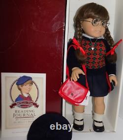 WHITE BODY Molly ORIG BRAIDS Pleasant Co American Girl Doll Meet Accessories BOX