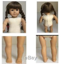 White Body Molly Pleasant Company/ American Girl Doll & Accessoires Nice Lot