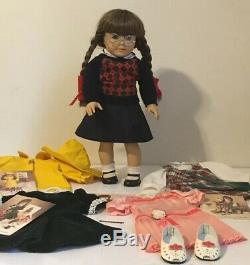 White Body Molly Pleasant Company/ American Girl Doll & Accessoires Nice Lot