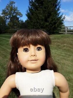 White Body Samantha Pleasant Company American Girl All Original Rare Amber Eyes