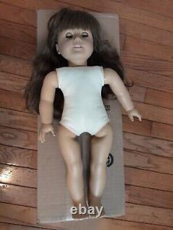 White Body Samantha Pleasant Company American Girl All Original Rare Amber Eyes